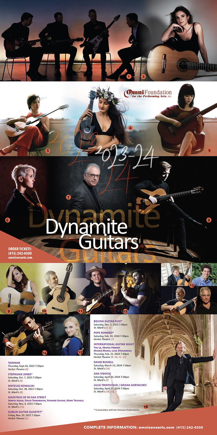 Omni Foundation for the Performing Arts – Dynamite Guitars: San